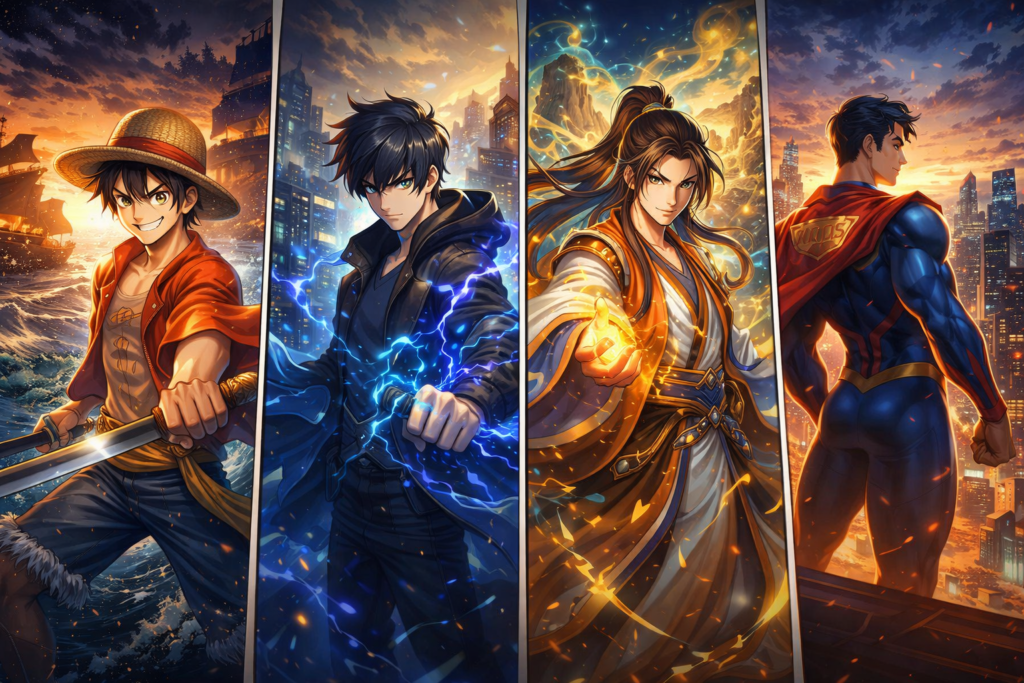 Comic heroes across cultures unite