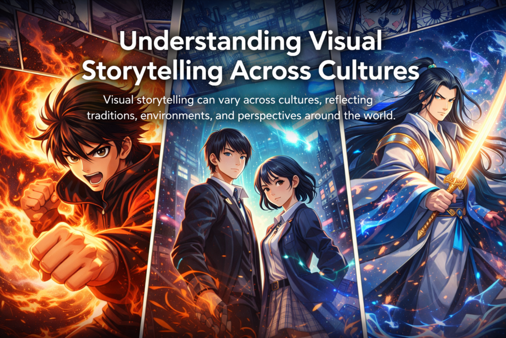 Comics, Manga, Manhua, and Manhwa